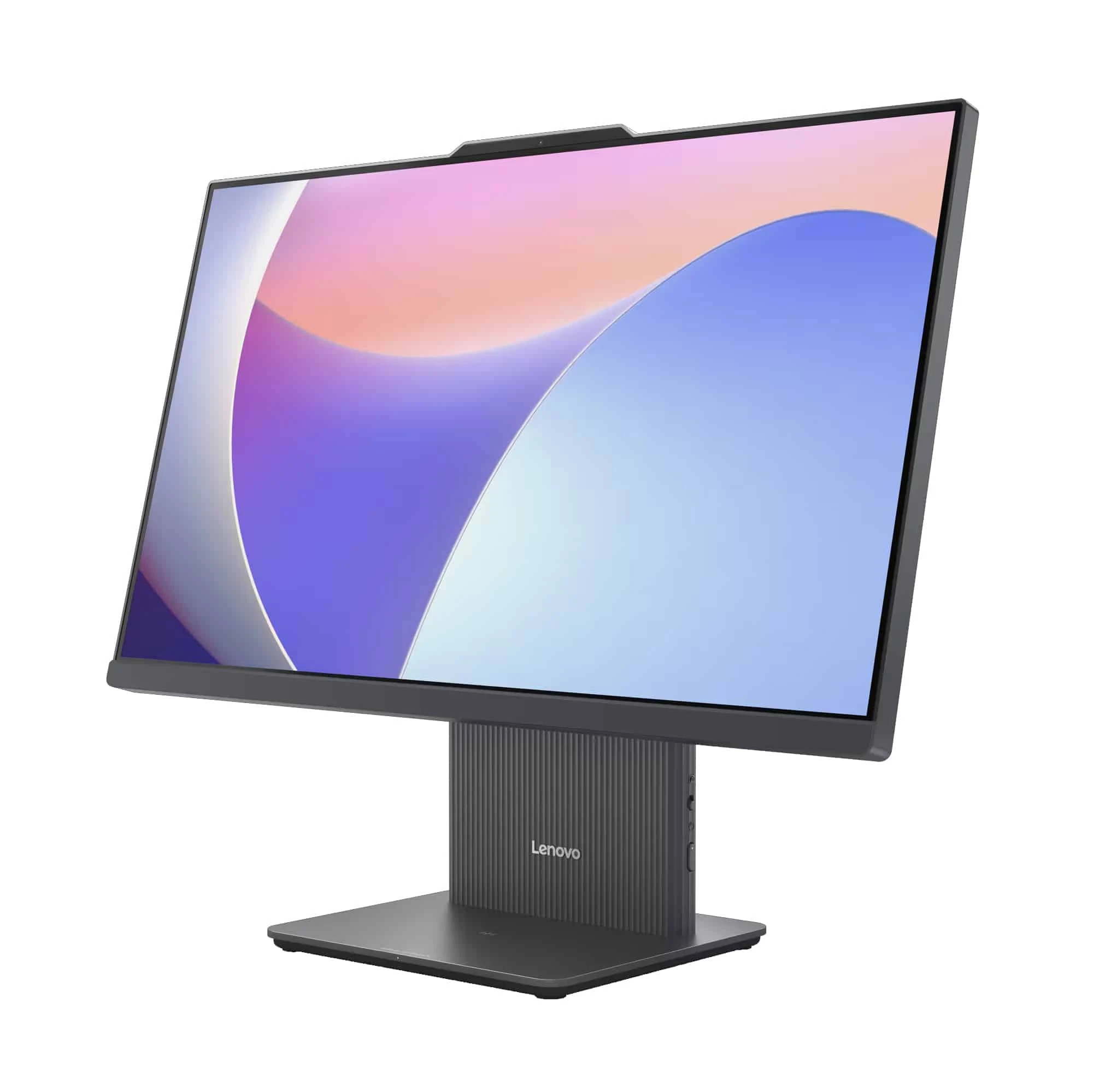 Lenovo IdeaCentre 24IRH9 All-in-One avec écran 23,8″ FHD tactile, processeur Intel Core i5 13ᵉ génération, 8 Go RAM DDR5, 512 Go SSD et design moderne sans bordure.