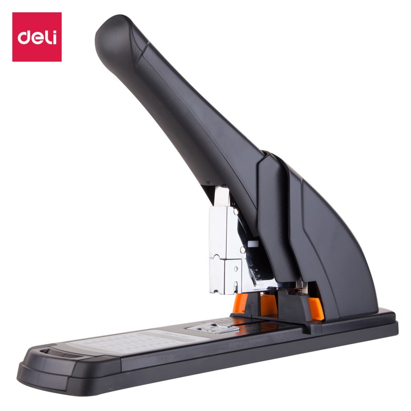 Agrafeuse brocheuse Deli E0385 de It Delta Com, conçue pour un agrafage efficace et durable jusqu'à 240 feuilles.