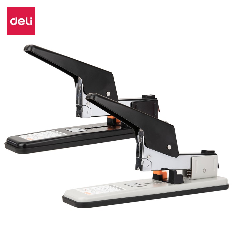 Agrafeuse brocheuse Deli E0392 de It Delta Com, idéale pour un agrafage de haute précision jusqu'à 50 feuilles.