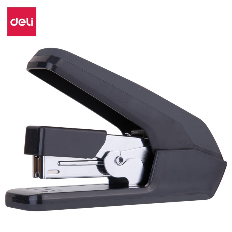 Agrafeuse Deli E0477 Noir de It Delta Com, robuste et efficace, parfaite pour un agrafage précis jusqu'à 30 feuilles.