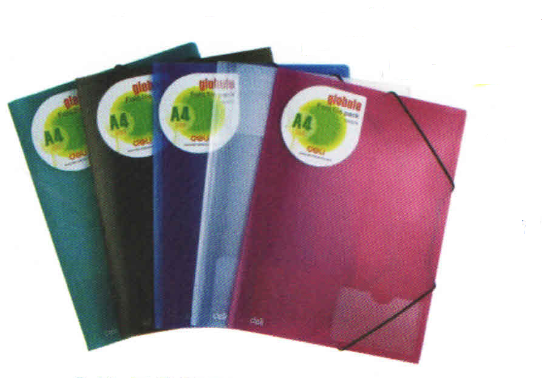 Chemise à rabat Deli W39579, disponible chez It Delta Com. Un choix idéal pour protéger et organiser vos documents avec efficacité.