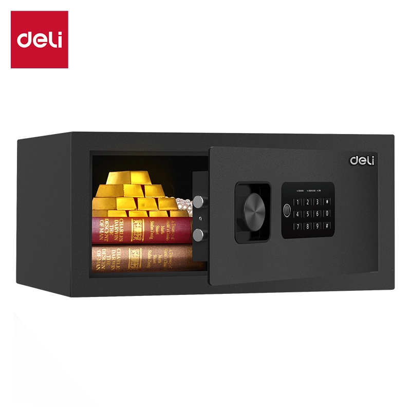 Le coffre-fort digital Deli ET531 assure une sécurité fiable pour vos biens précieux, disponible chez It Delta Com.