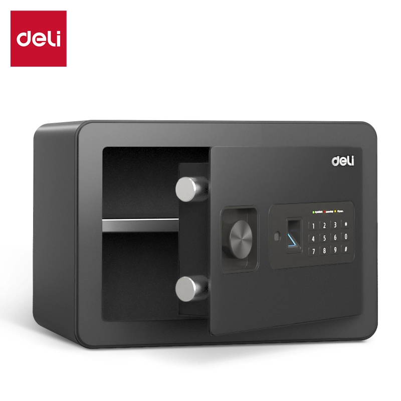 Le coffre-fort digital Deli ET591, disponible chez It Delta Com, offre une sécurité fiable pour vos biens précieux.