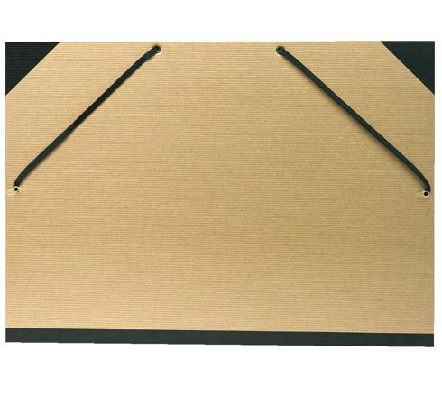 Carton à dessin Exacompta professionnel, conçu pour la protection et le transport de travaux artistiques grand format. Construction durable avec système de fermeture sécurisé.