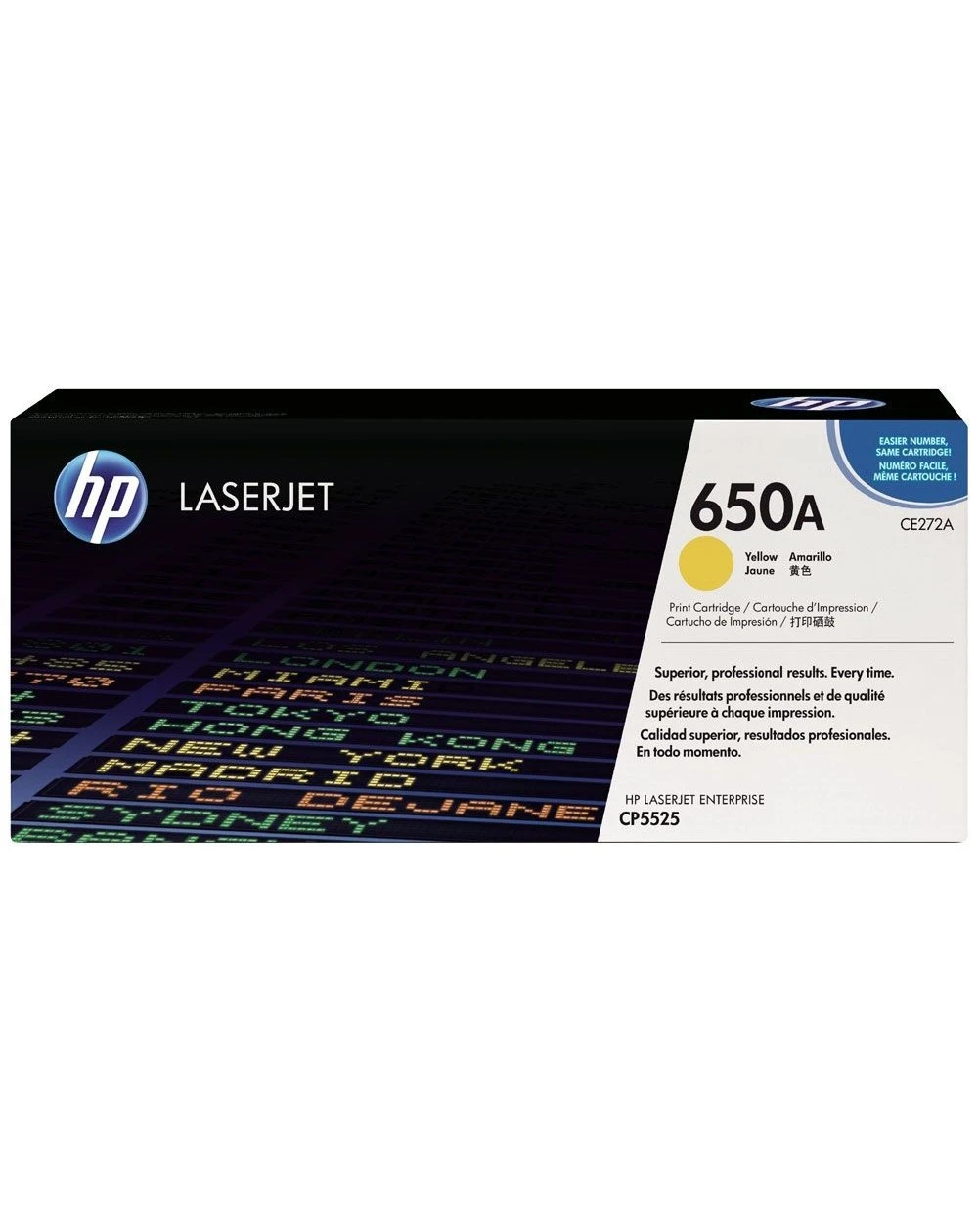 Le toner jaune HP 650A LaserJet authentique offre des impressions couleur exceptionnelles avec une reproduction fidèle des teintes jaunes. Conçu pour des environnements à volume élevé, ce toner garantit un rendement fiable et une qualité d'impression constante pour des résultats professionnels.