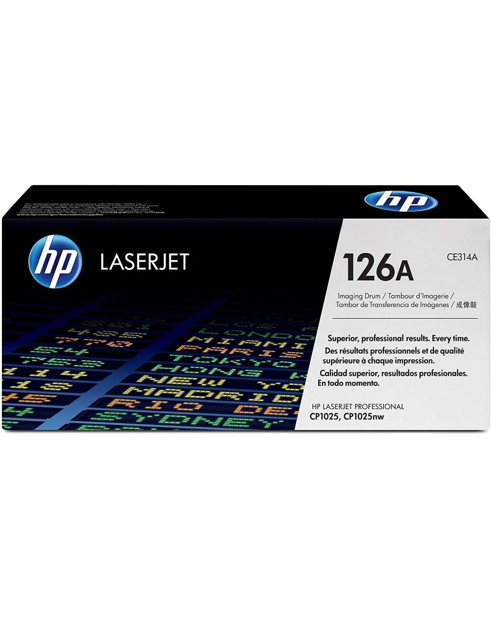 Le tambour d'imagerie HP 126A garantit des impressions de qualité professionnelle, avec des images nettes et précises pour vos documents couleur et noir et blanc.