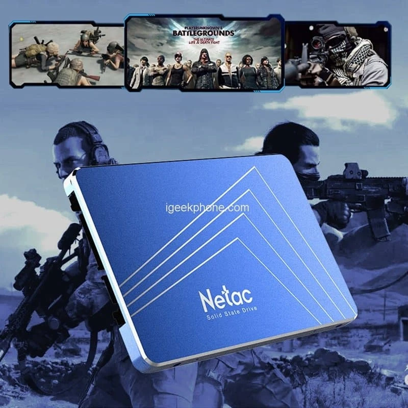Le NETAC N600S 1 To est un SSD interne 2,5″ performant et économique, idéal pour donner un nouveau souffle à votre ordinateur portable ou PC de bureau. Grâce à son interface SATA III (6 Gb/s), il offre des vitesses de lecture jusqu’à 500 Mo/s et d’écriture jusqu’à 450 Mo/s, permettant des démarrages rapides, une ouverture fluide des applications et un transfert de fichiers plus efficace. Doté de mémoire NAND Flash, ce SSD est conçu pour améliorer les performances globales de vos systèmes, tout en restant accessible. Sa couleur bleu métallique lui donne une finition moderne et distinctive.