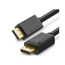 Le Câble Ugreen DisplayPort 1.2 Mâle vers Mâle (1 mètre) offre une transmission vidéo ultra-fluide jusqu’à 4K à 60Hz et 2K à 144Hz. Idéal pour le gaming, le streaming et le travail graphique.