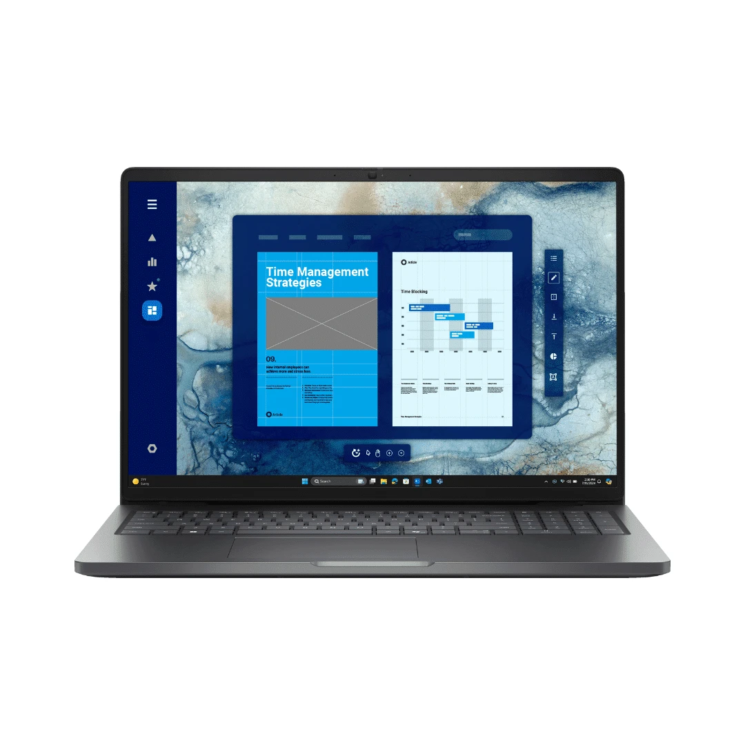 Le Dell Pro 16 PC16250 allie performance et mobilité pour les professionnels. Avec un processeur Intel Core i5-120U, 8 Go de RAM DDR5 et un SSD de 512 Go, il offre une expérience fluide pour le travail bureautique, le multitâche et la productivité sur un écran 16 pouces Full HD+.