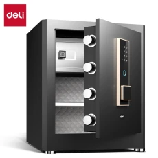 Le coffre-fort digital Deli ET595, disponible chez It Delta Com, offre une sécurité fiable pour vos biens précieux.