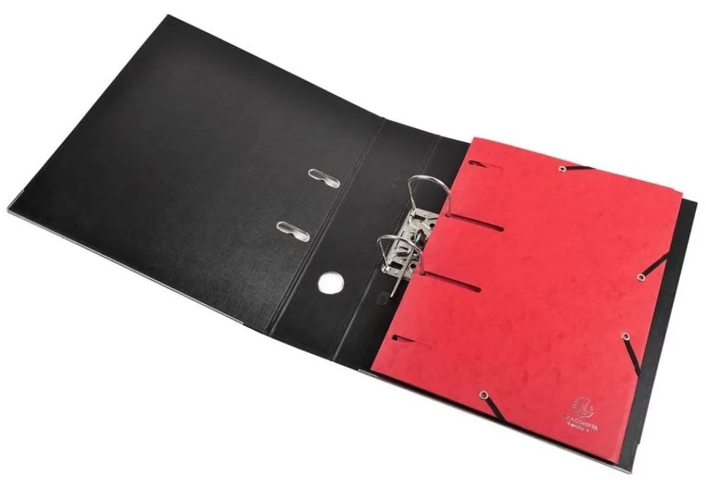Chemise à rabats Exacompta robuste, conçue pour le classement et la protection optimale des documents professionnels. Format standard avec rabats de maintien sécurisés.