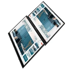 Découvrez le Asus Zenbook Duo UX8406CA Ultra 9, un ordinateur révolutionnaire à double écran OLED 3K 120 Hz, boosté par l’Intel® Core™ Ultra 9 avec IA intégrée. Idéal pour les créatifs et professionnels exigeants au Maroc.