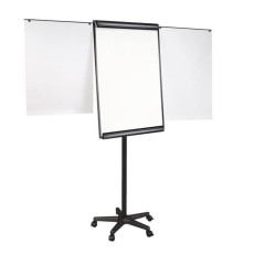 Chevalet de conférence K2453 en format 100*70 cm, finition argent, disponible chez It Delta Com. Parfait pour des présentations impactantes.