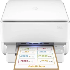 L’imprimante multifonction HP DeskJet Plus Ink Advantage 6075 combine impression, copie et numérisation dans un design compact et moderne. Grâce au Wi-Fi double bande auto-réparateur et à l’application HP Smart, imprimez et numérisez facilement depuis vos appareils mobiles. Idéale pour la maison et les petits bureaux, avec un volume mensuel recommandé de 100 à 400 pages.