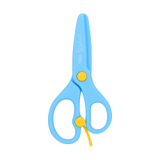 Ciseaux écolier Deli ED60402, 13 cm, spécialement conçus pour une utilisation sécurisée par les jeunes élèves, disponibles chez It Delta Com. Parfaits pour les travaux manuels et scolaires.