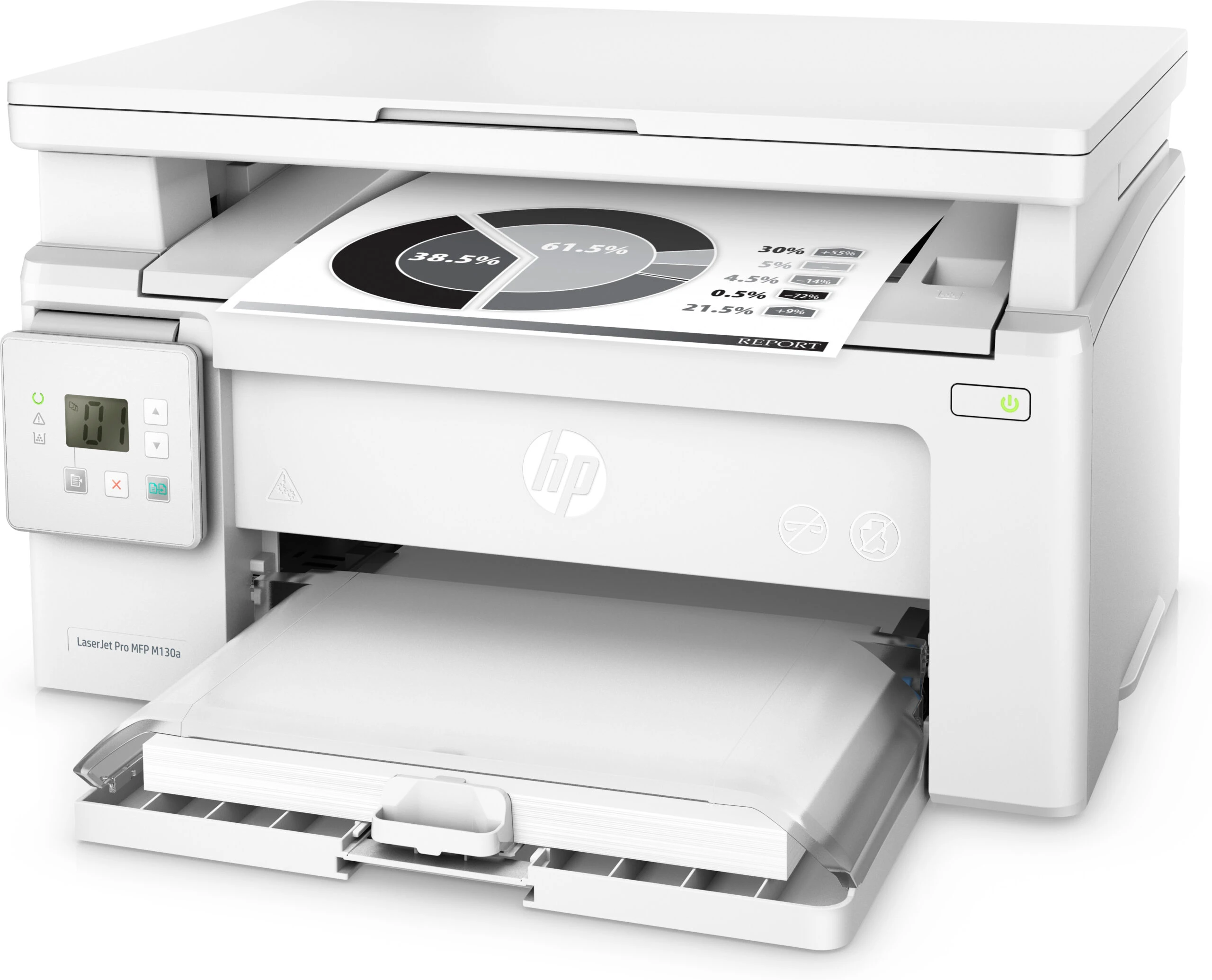 Compacte et performante, l’imprimante multifonction HP LaserJet Pro M130a permet d’imprimer, copier et numériser avec rapidité. Avec une vitesse d’impression allant jusqu’à 22 ppm, une qualité professionnelle et une consommation énergétique réduite, elle est idéale pour les petites entreprises et bureaux à domicile.