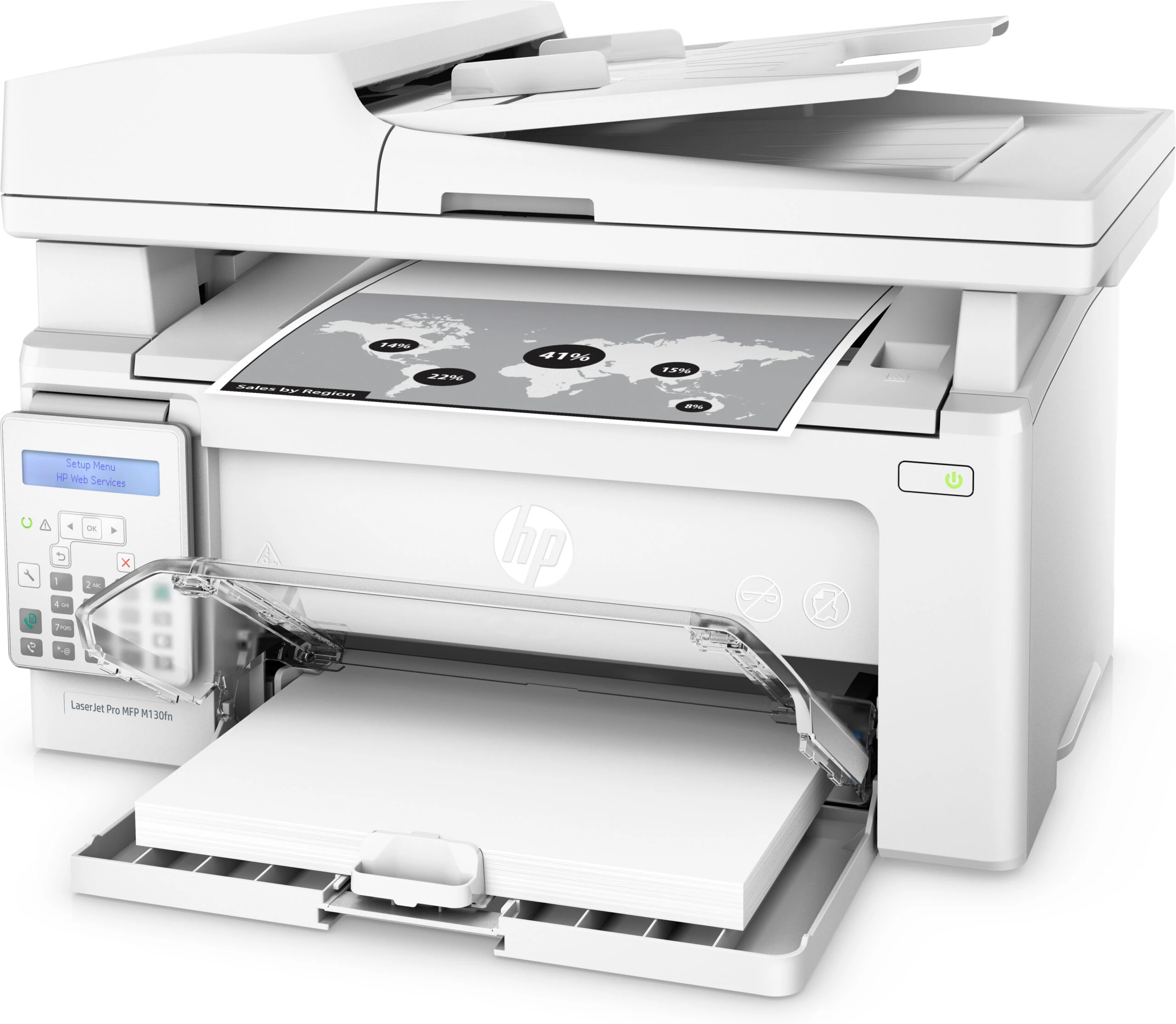 La HP LaserJet Pro M130fn est une imprimante multifonction compacte et performante, conçue pour répondre aux besoins des petites entreprises et des bureaux à domicile. Elle combine impression, numérisation, copie et télécopie dans un seul appareil, tout en garantissant des impressions rapides et de haute qualité grâce à la technologie LaserJet optimisée par JetIntelligence.