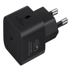 Le Chargeur Samsung Ultra-Rapide 25W USB-C permet une charge puissante et rapide pour vos appareils compatibles USB-C. Compact et pratique, il optimise l’efficacité énergétique tout en réduisant l’encombrement des câbles.