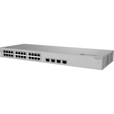 Le Huawei S220S-24T4JX est un switch administrable Layer 2+ silencieux de 24 ports, avec 2 ports 10GE SFP+ et 2 ports 2.5GE SFP, idéal pour PME, écoles et hôtels nécessitant bande passante élevée et gestion simplifiée.