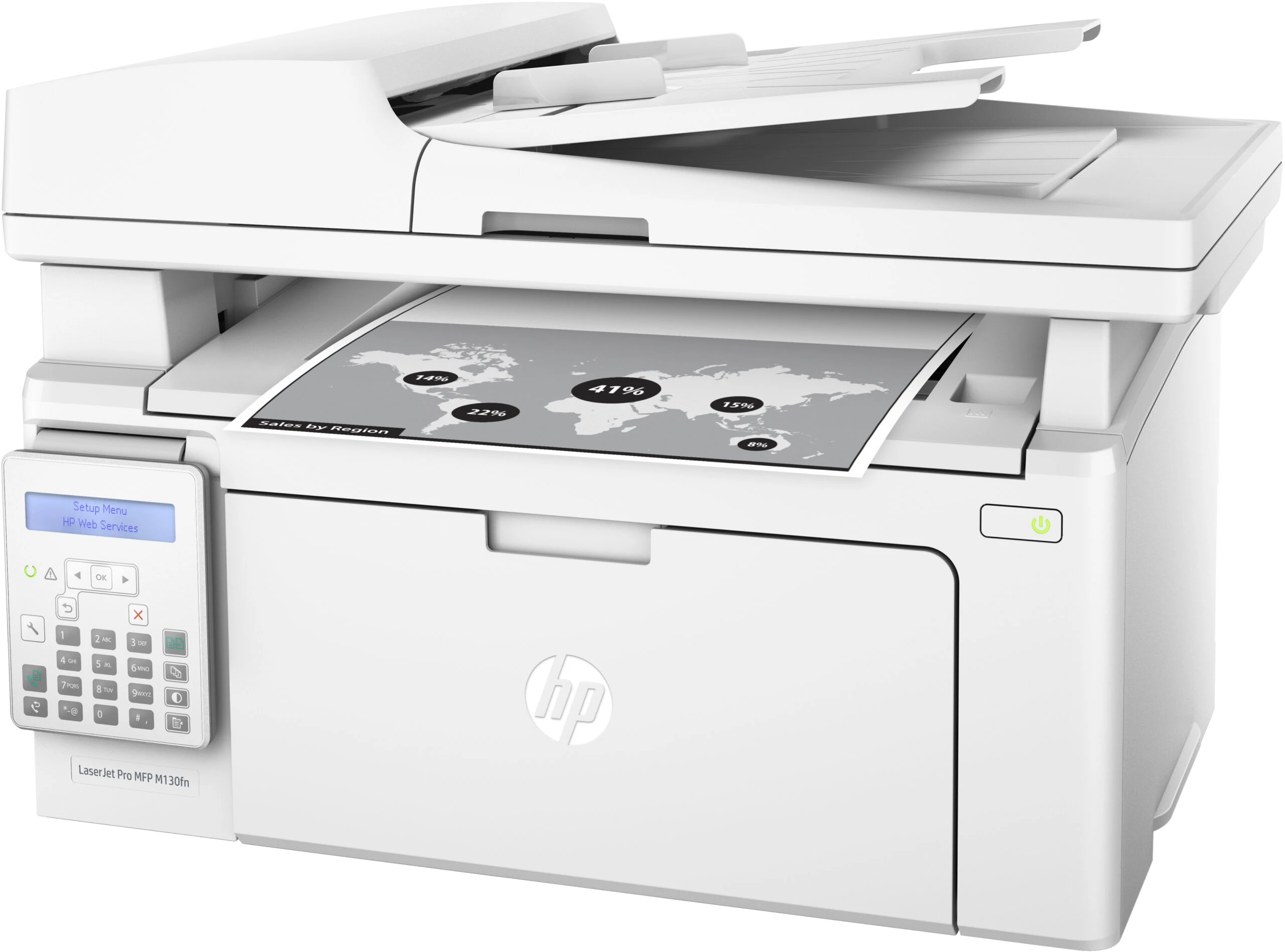 La HP LaserJet Pro M130fn est une imprimante multifonction compacte et performante, conçue pour répondre aux besoins des petites entreprises et des bureaux à domicile. Elle combine impression, numérisation, copie et télécopie dans un seul appareil, tout en garantissant des impressions rapides et de haute qualité grâce à la technologie LaserJet optimisée par JetIntelligence.